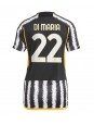 Juventus Angel Di Maria #22 Heimtrikot für Frauen 2023-24 Kurzarm